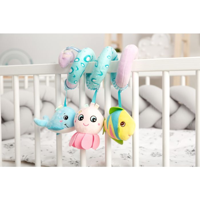 Mīksta rotaļlieta spirāle "Octopus" 