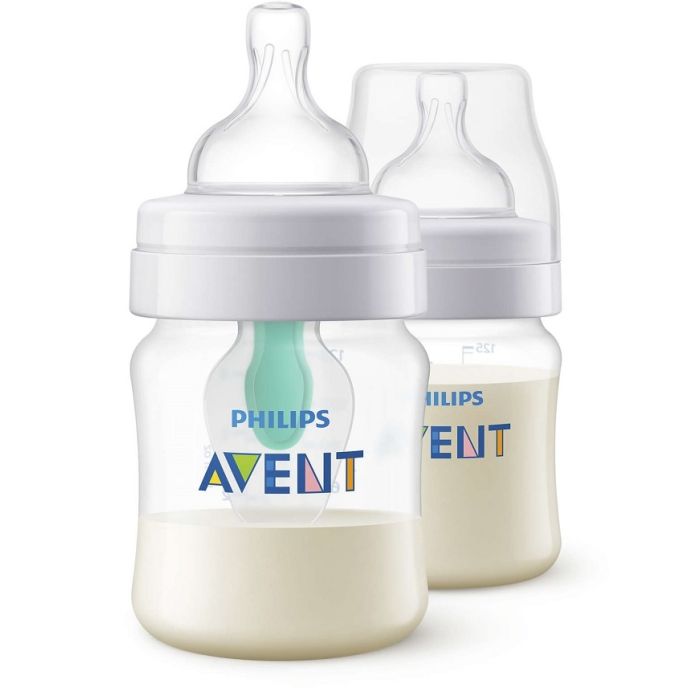 Mazuļa pudelītes AVENT "Anti colic" 0m+ 125 ml 2 gb.