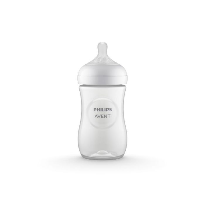 Kūdikio buteliukas AVENT Response su žinduku 1m+ 260 ml Įvairios spalvos-white