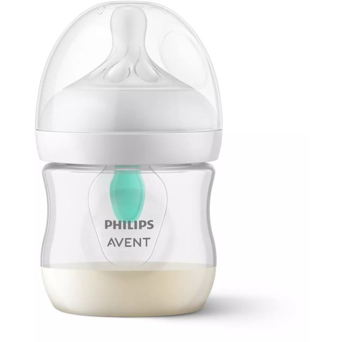 Mazuļa pudelīte AVENT Natural Resposive AirFree  ar knupīti 0m+ 125ml 
