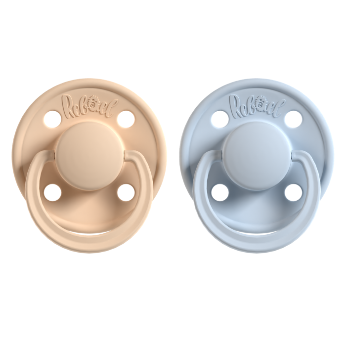 Rebael čiulptukai mono kreminis mėlynas 2vnt dydis 2