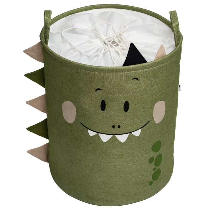 SIPO krepšys žaislams premium dino 40x40x50cm XB06