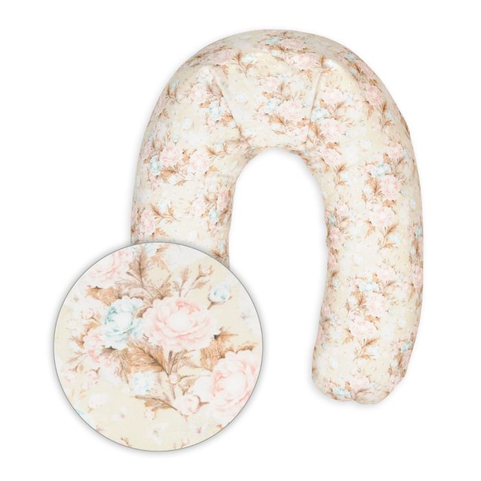 Barošanas spilvens, pakavs 190 cm "Roses" 