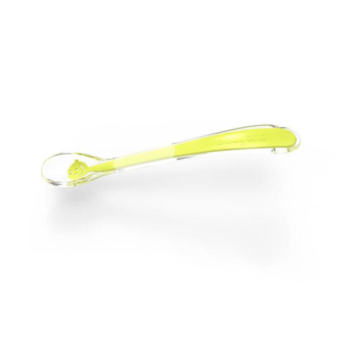 Babyono mīksta silikona karote,zaļš