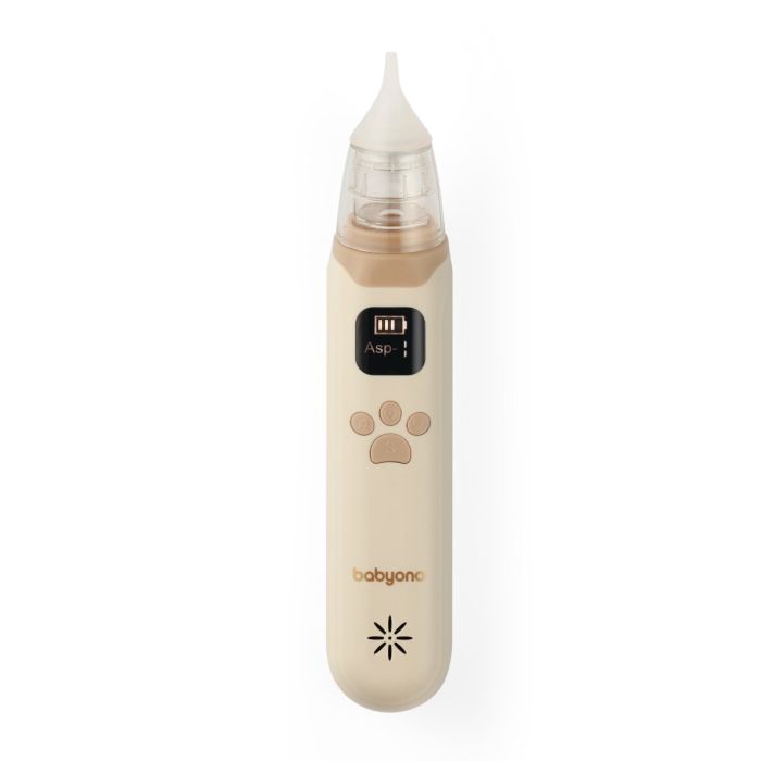 Elektroniskais bērnu deguna aspirators Babyono 1470 beige