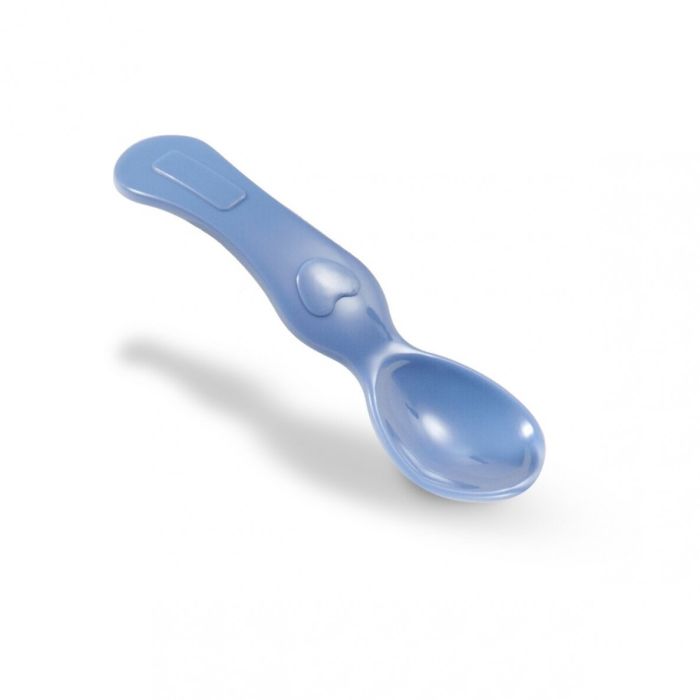 Babyono šķivis un karoti, zils