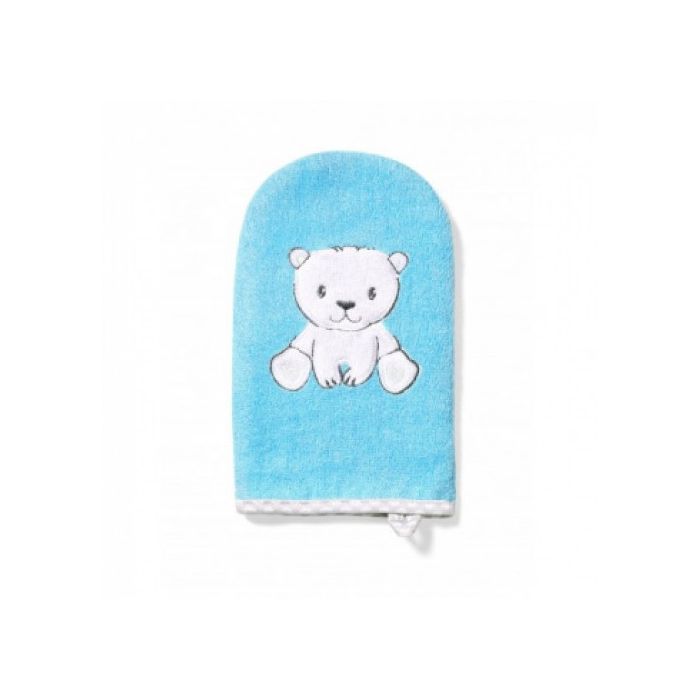 Cimdiņš bambusa bērna mazgāšanai BabyOno "Umka"