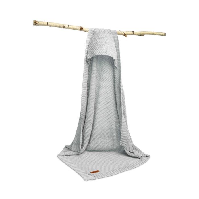 Megztas bambukinis pledukas kūdikiui 