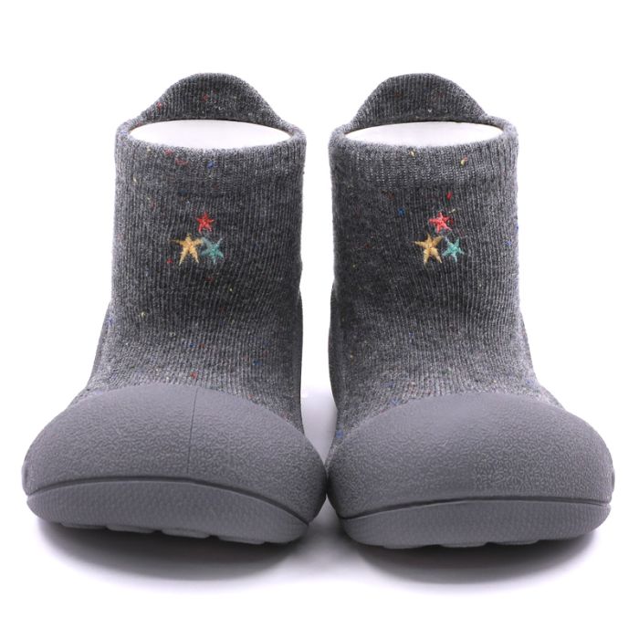 Mazuļu pirmās kurpes Attipas "Basic chacoal" 