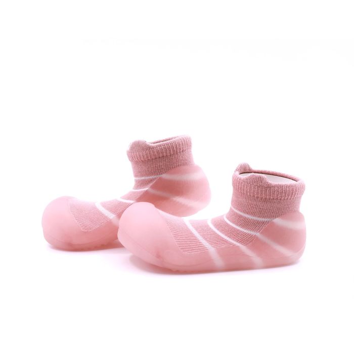 Mazuļu pirmās kurpes Attipas "Bamboo bear" pink
