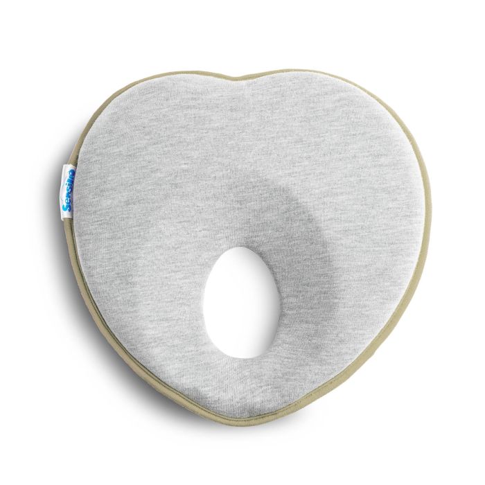 Ortopēdiskais bērnu spilvens 22x22 cm bēša krāsa