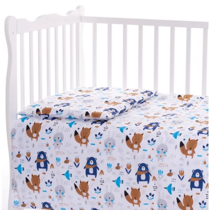 Bērnu gultas veļa 135x100 "Forest" 