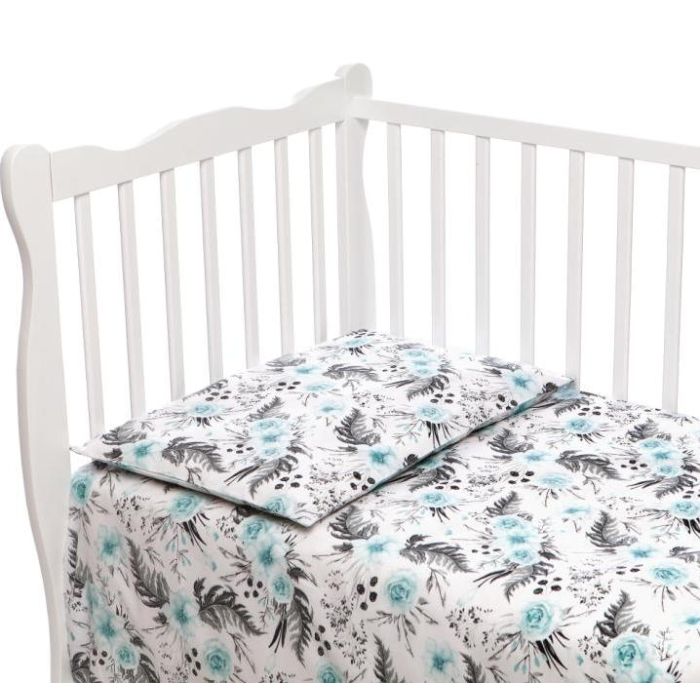 Bērnu gultas veļa 135x100 "Flora" 