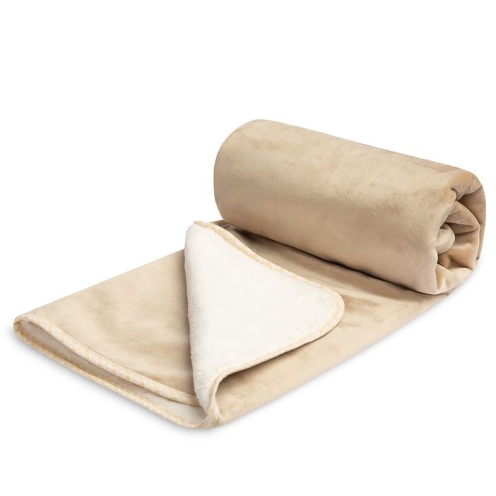 Bērnu pleds "SIlky velvet beige" 100x80 cm