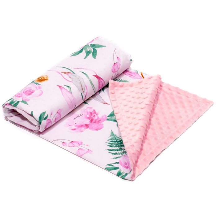 Bērnu pleds 100x75cm "Magnolia" rozā