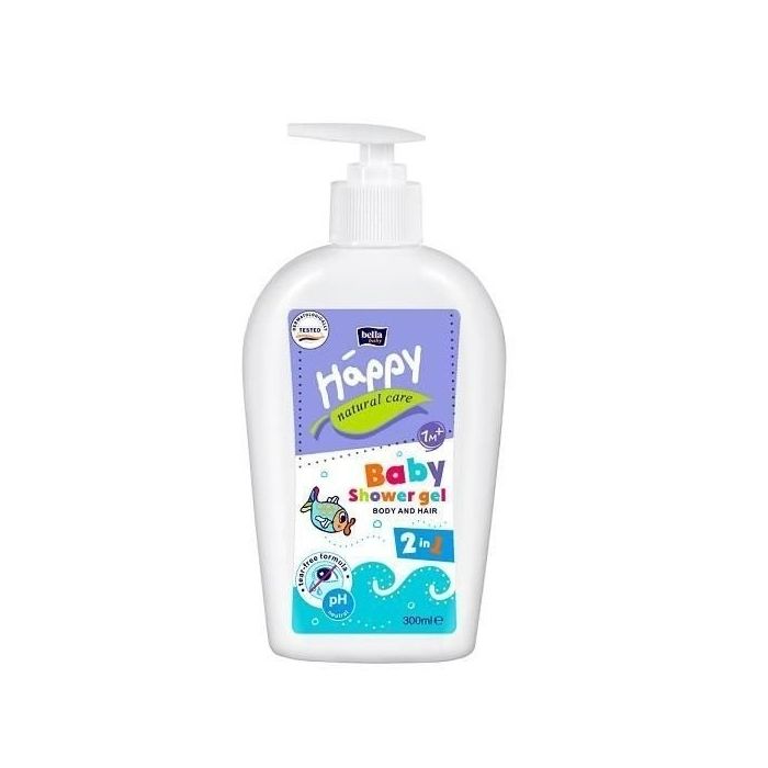 Bella happy prausimosi gelis kūdikiams ir vaikams 2-in-1 300ml