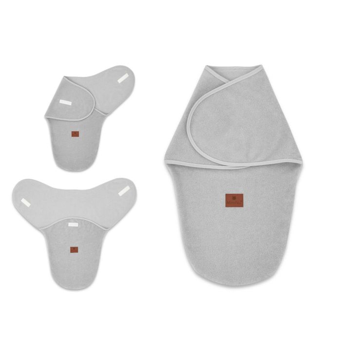 Autiņš - kokons jaundzimušajam pelēks Thermofrotte I Swaddle me I Autiņi kokons