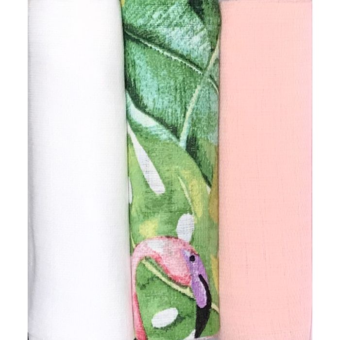 Autiņu komplekts 3 daļas "Flamingo"