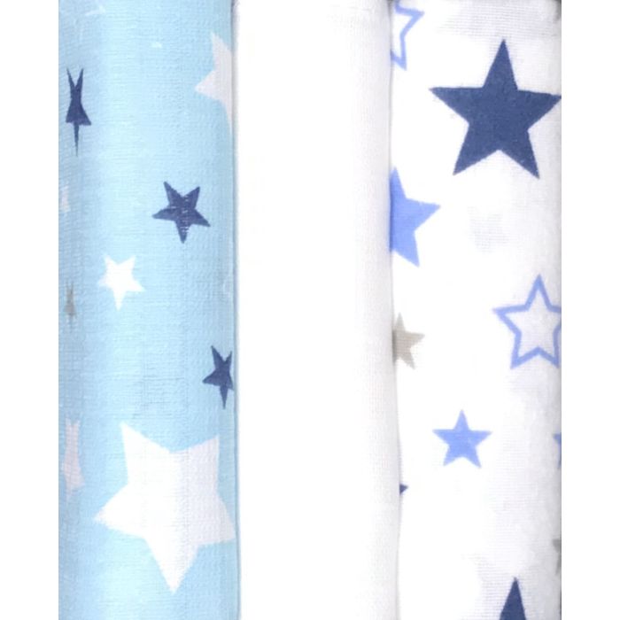 Autiņu komplekts 3 daļas "Galaxy" zils