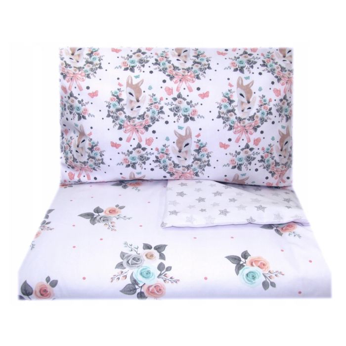 Bērnu gultas veļa šūpulim 80x70cm "Bembi"