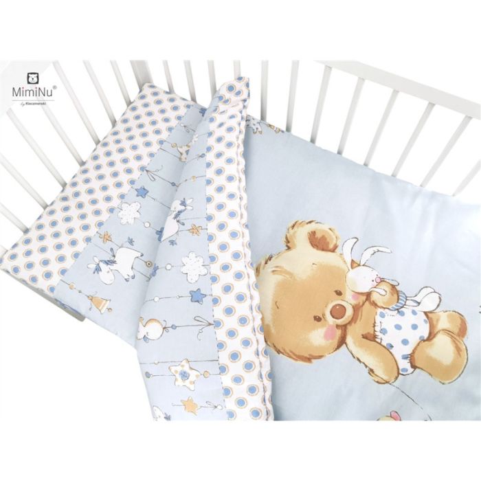 Gultas veļa bērniem 135x100 "Miki in blue" 