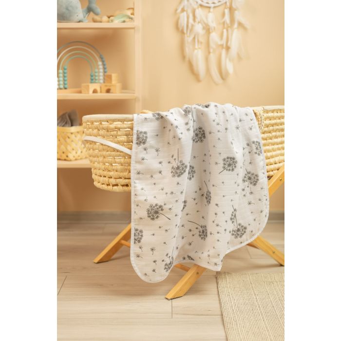 Bērnu muslīna sedziņa  "Light fly" 80x100 cm 