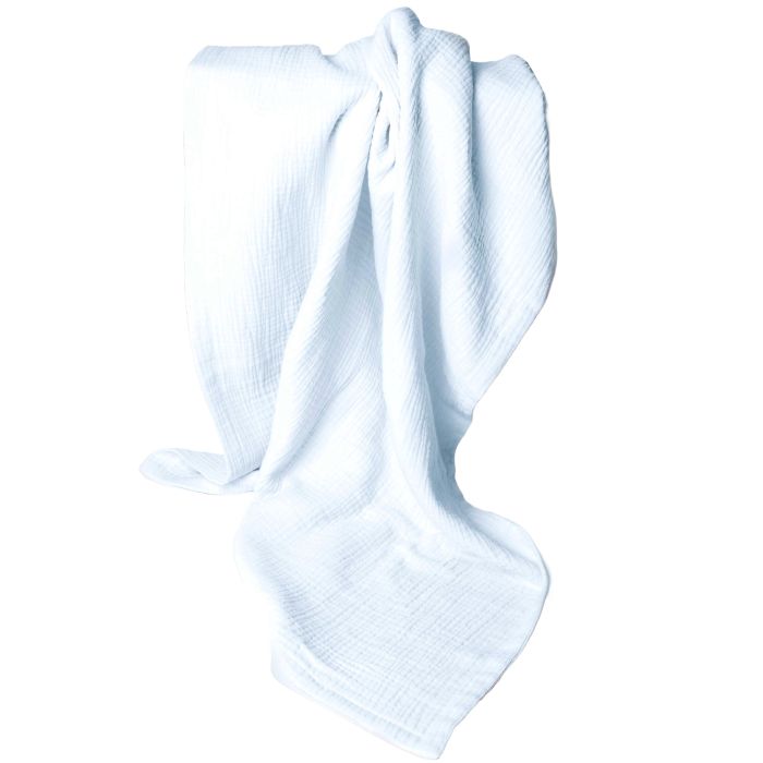 Bērnu muslīna sedziņa "Toffee white" 75x100 cm