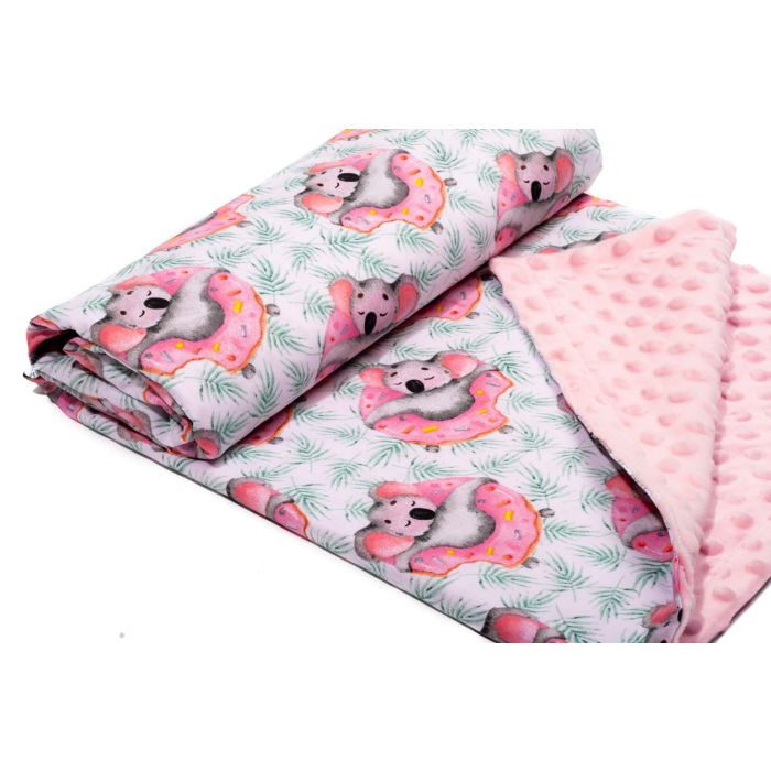 Bērnu pleds 100x75cm "Dolce Vita"  rozā