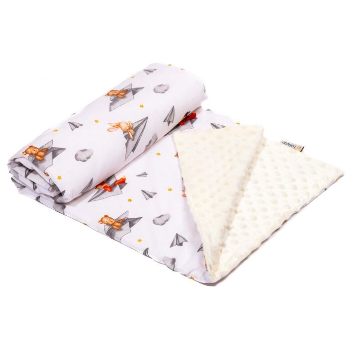 Bērnu pleds 100x75cm "Pilots"  bēšs