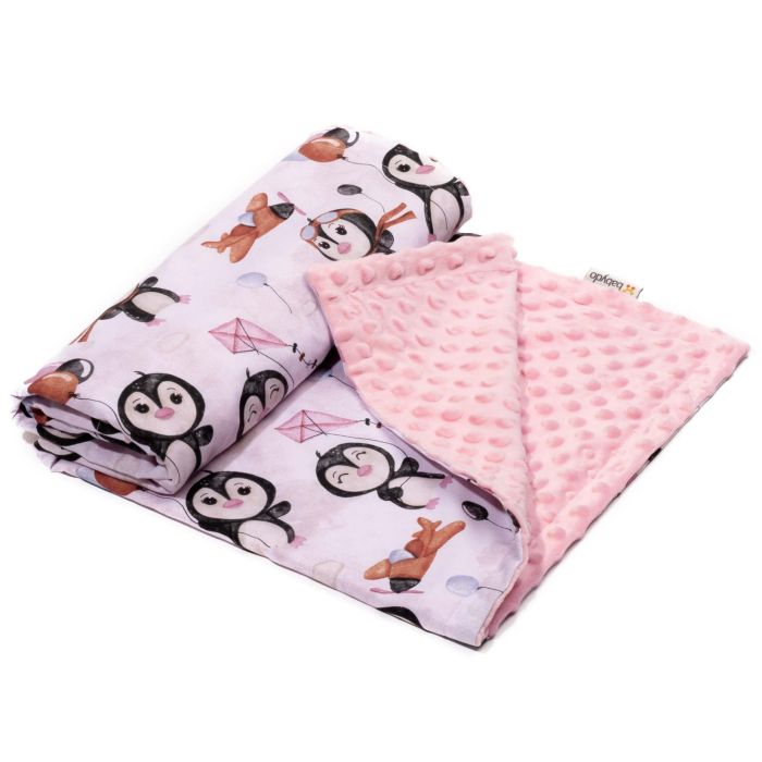 Bērnu pleds 100x75cm "Skipper" rozā