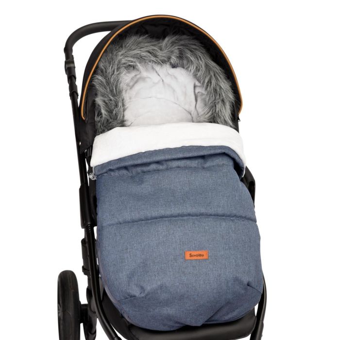 Bērnu ratiņu guļammaiss "Indiana navy" 