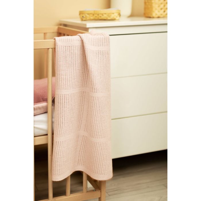 Bērnu sedziņa "Molly light pink" 110x70 cm 