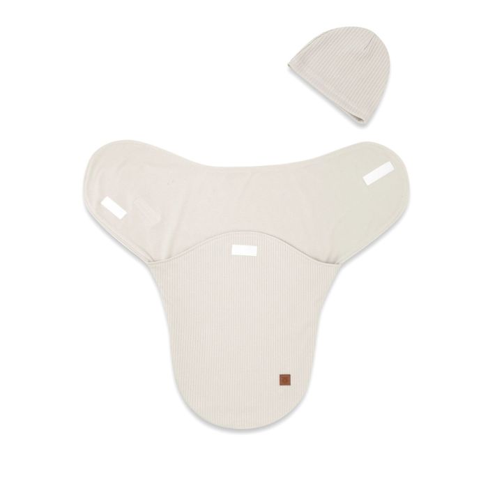 Autiņš - kokons jaundzimušajam Leo interlock soft beige