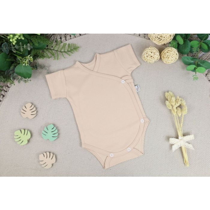 Bodijs ar īsām piedurknēm "One" beige