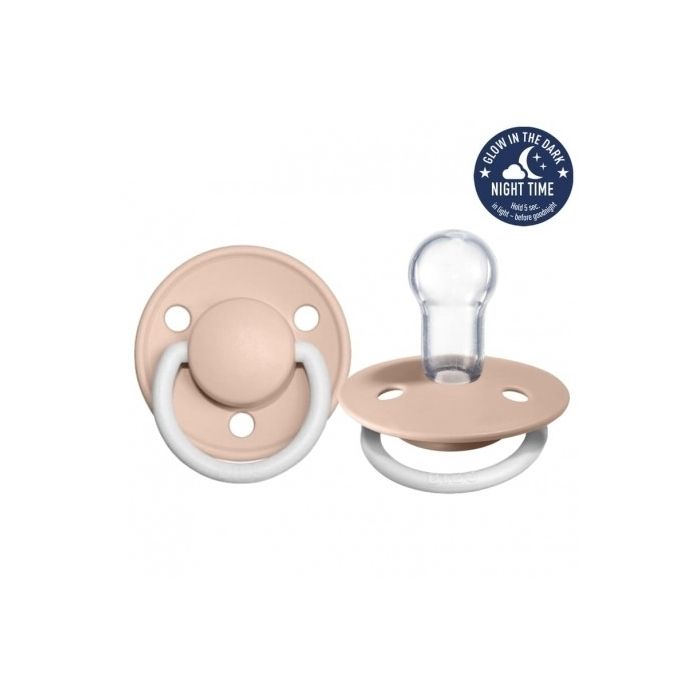 BIBS DE LUX knupītis 1gab. 0-36 mēn. Blush night