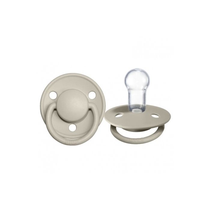 BIBS DE LUX knupītis 1gab. 0-36 mēn. Sand