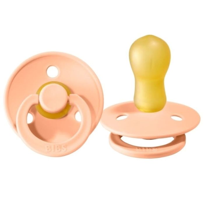 BIBS knupītis 1gab. 0-6 mēn. Peach sunset