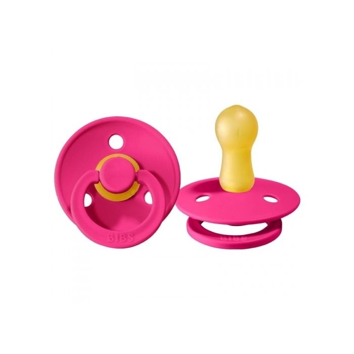 BIBS knupītis 1gab. 0-6 mēn. Raspberry