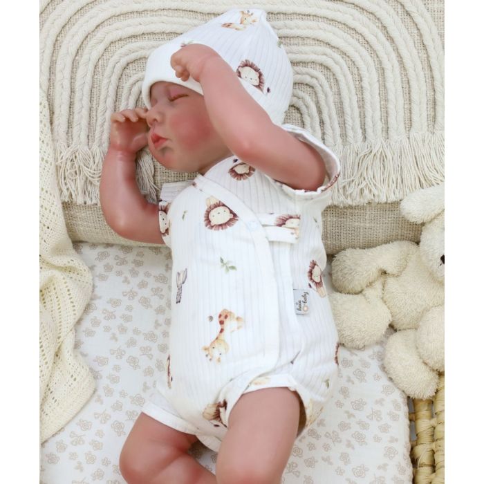 Bērnu bodijs ar īsām piedurknēm "Kos" zoo