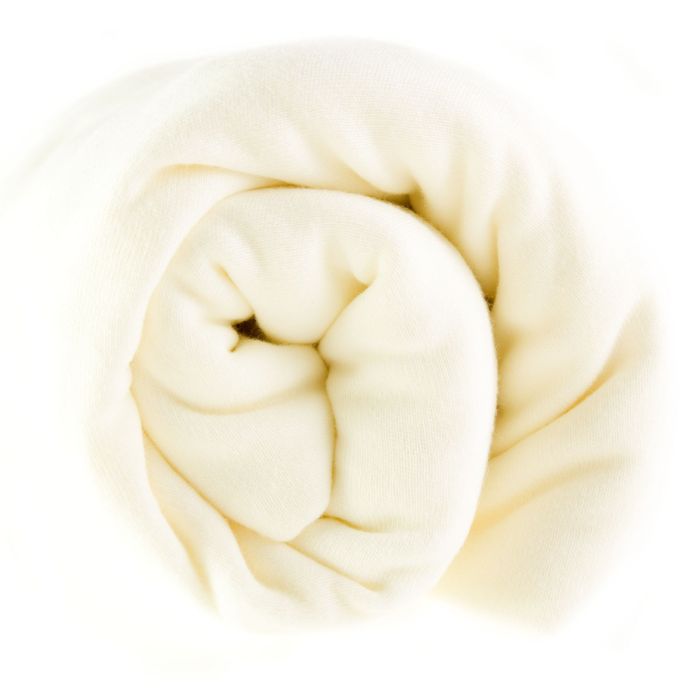 Bērnu palags ar gumiju, dzeltenīgs "Jersey" 