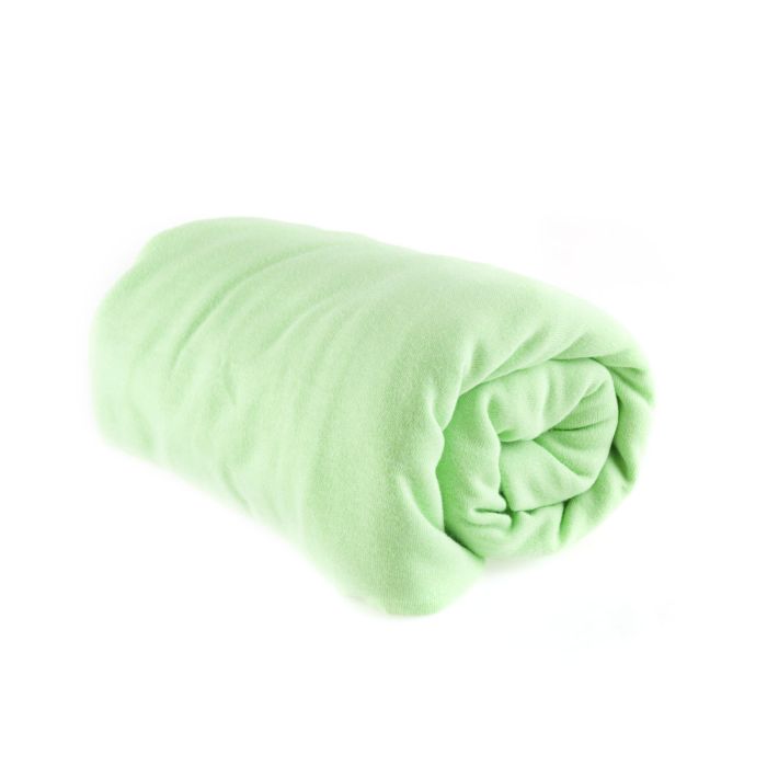 Bērnu palags ar gumiju, zaļš "Jersey"