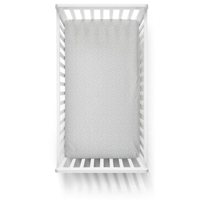 Ankras paklodė  su guma 120x60 žvaigždynas pilka