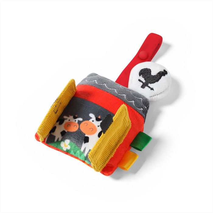 BabyOno vežimėlio pakabukas, lavinantis žaislas - ON THE FARM, 1488