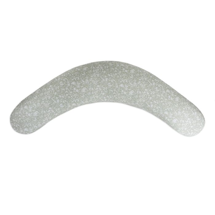 CebaBaby maitinimo pagalvė dżersej multi gėlės žalsva W-880-000-742