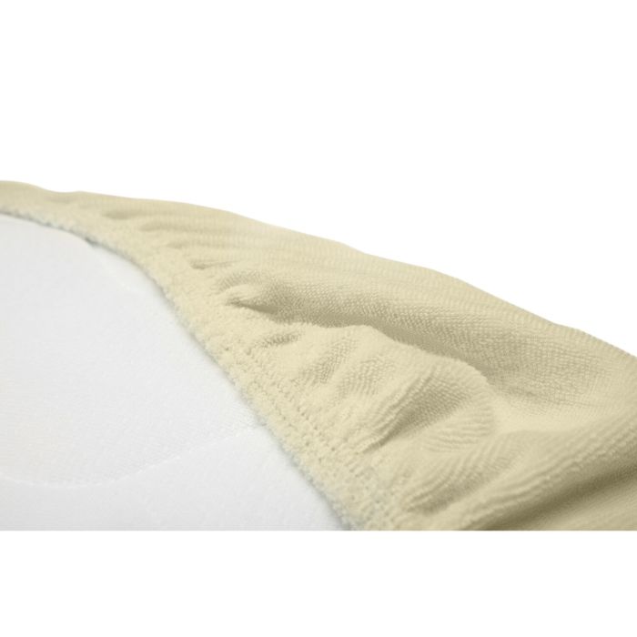 Sensillo paklodė su guma vežimėlio čiužiniui, kreminė, 35 x 75, 2121