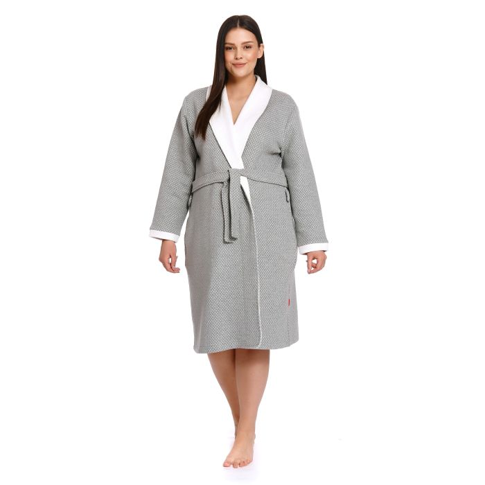 Halāts sievietēm "Comfort +" dark grey S-3XL