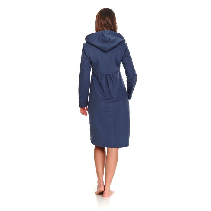 Halāts grūtniecēm un barojošām "Dolce vita" deep blue