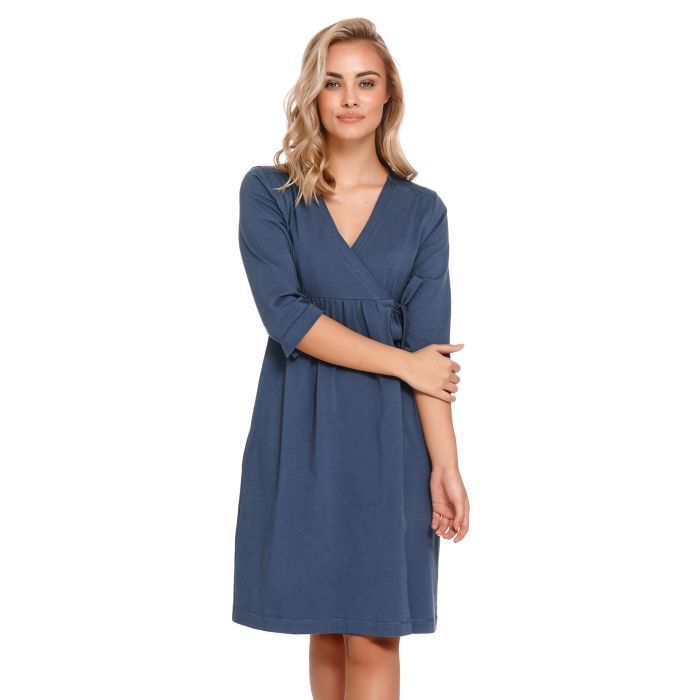 Halāts grūtniecēm un barojošām "Cosy" Deep blue