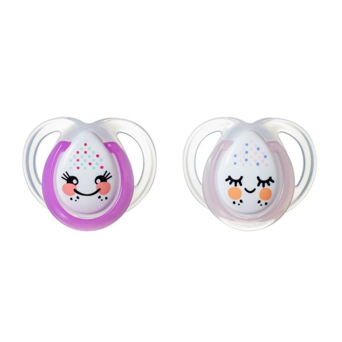 Čiulptukas kūdikiui Tommee Tippee "Night Time" 0-6m 