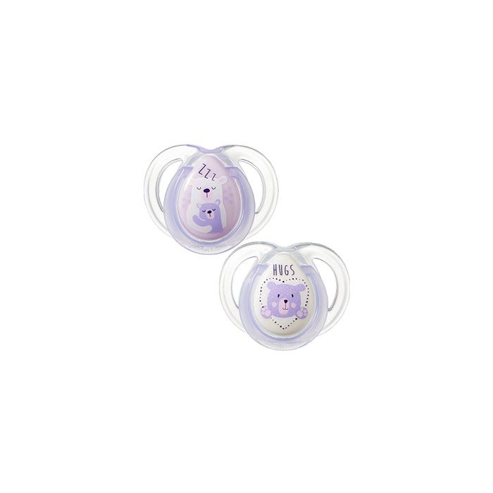 Čiulptukas Tommee Tippee "Night Time" 0-6m 